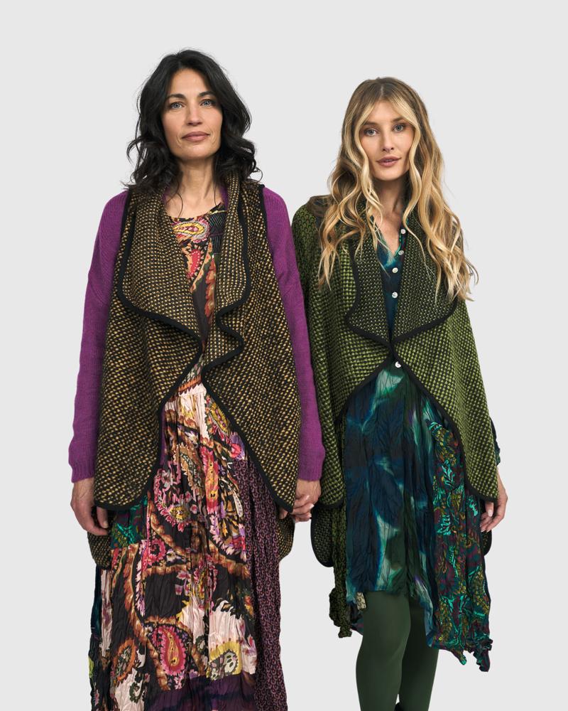 bohemien maxi-jurk met gemixte patronen ad500 - Alembika