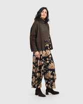 broek met bloemmotief ap809 - Alembika