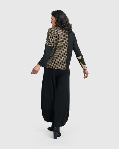 elegante zwarte broek ap811 - Alembika