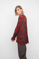 abstract rood-zwart shirt 755221 - Ozai N Kü