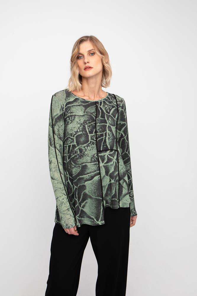 shirt met grafische print - model 755278 - Ozai N Kü