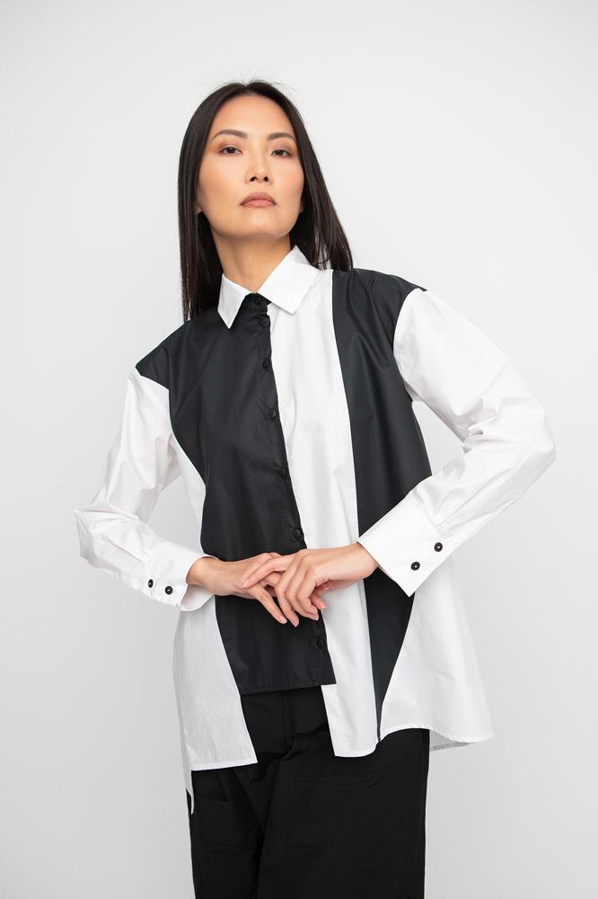 overhemd in met colorblock design 755227 - Ozai N Kü