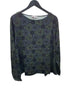 shirt met grafische print en lange mouwen b65-1 vi - Thanny