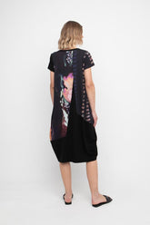 jurk met abstracte print 850248 - Ozai N Kü