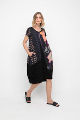 jurk met abstracte print 850248 - Ozai N Kü