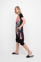 jurk met abstracte print 850248 - Ozai N Kü