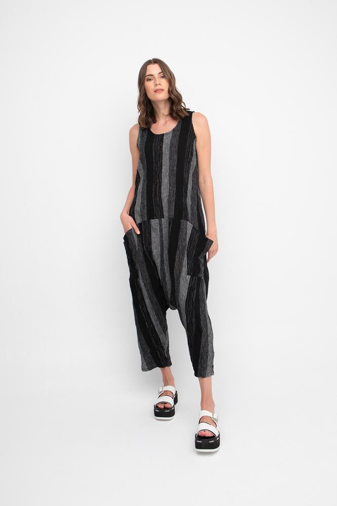 stijlvolle gestreepte jumpsuit  850314 - Ozai N Kü