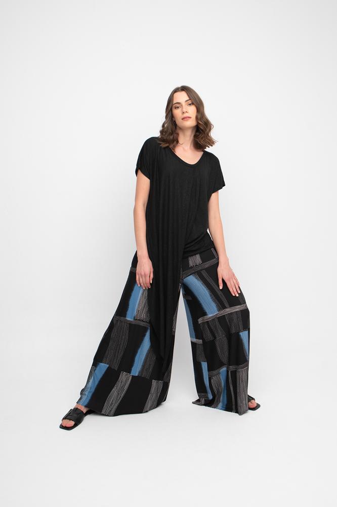 broek met geometrisch patroon 850464 - Ozai N Kü