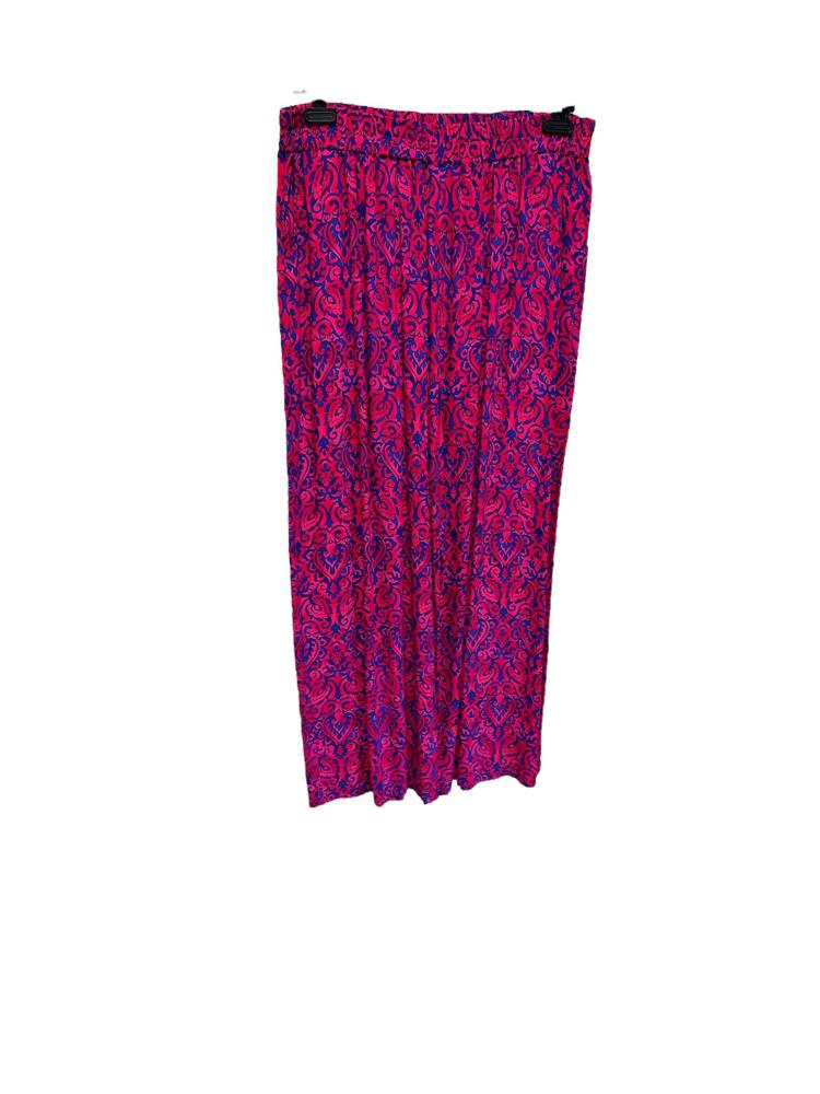 bohemien paisley print damesbroek in fuchsia en blauw - 040600 - Do your Best