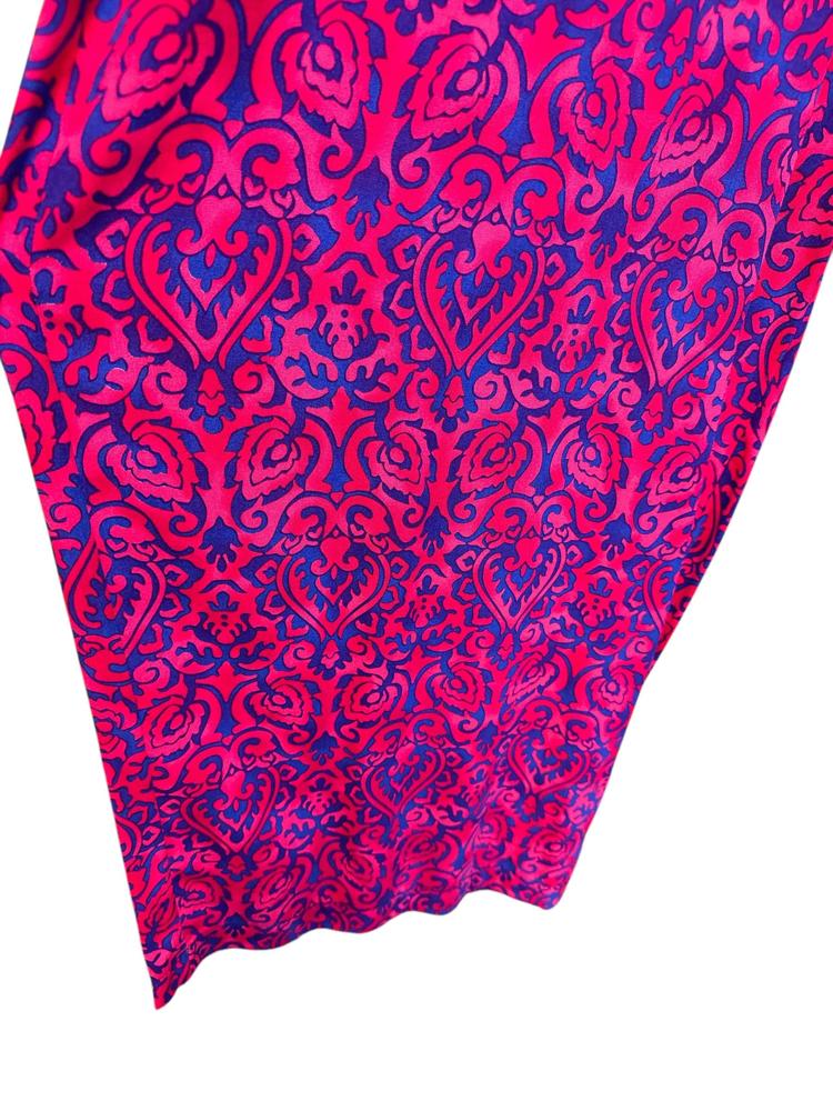 bohemien paisley print damesbroek in fuchsia en blauw - 040600 - Do your Best