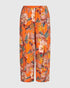 broek met bloemenmotief  sp601 - Alembika