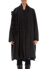 quilted cape-vest met ruche details 71309-t52-17 - Grizas