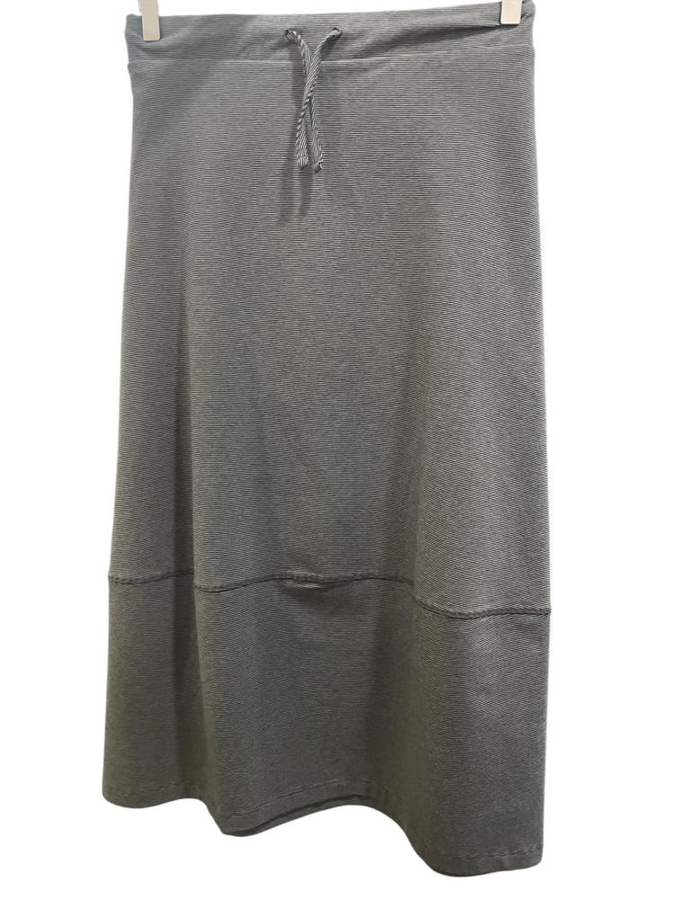 elegante midi-rok met trekkoord 9459-033 - Vetono