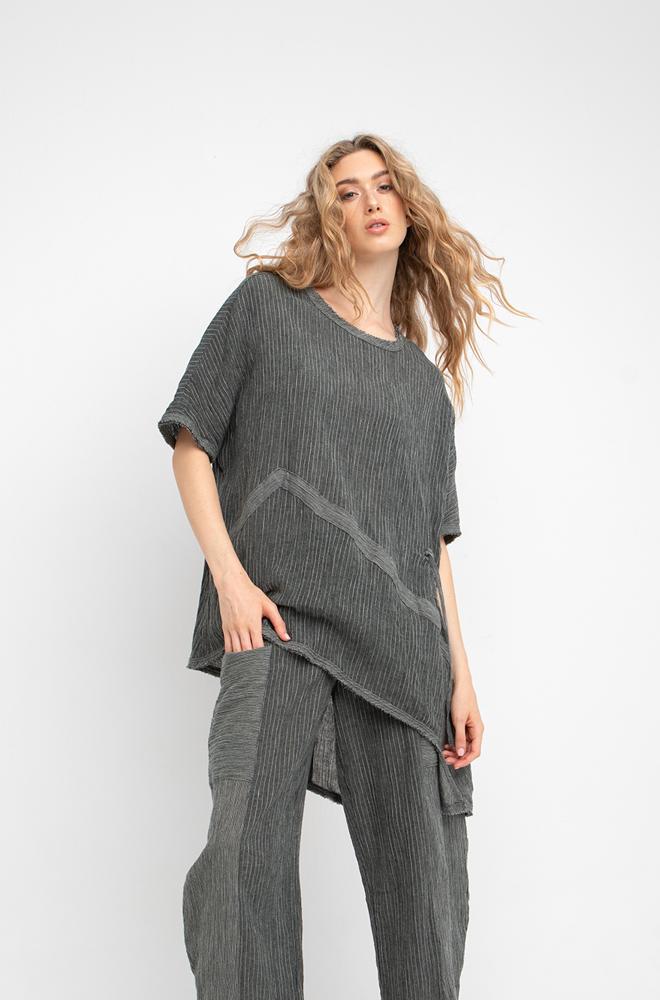 oversized shirt met textuur 850784 - Ozai N Kü