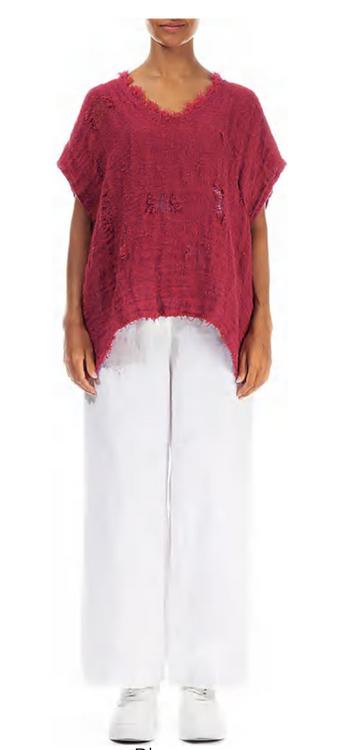 linnen boho shirt 52669-l410 - Grizas