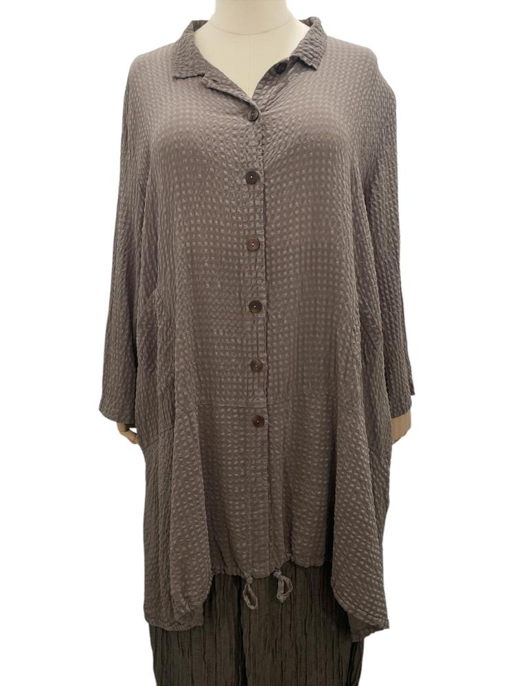 zijde katoen blouse  71321-s28 - Grizas