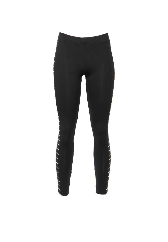 legging met strepen aan zijkant 24y203 - Luukaa