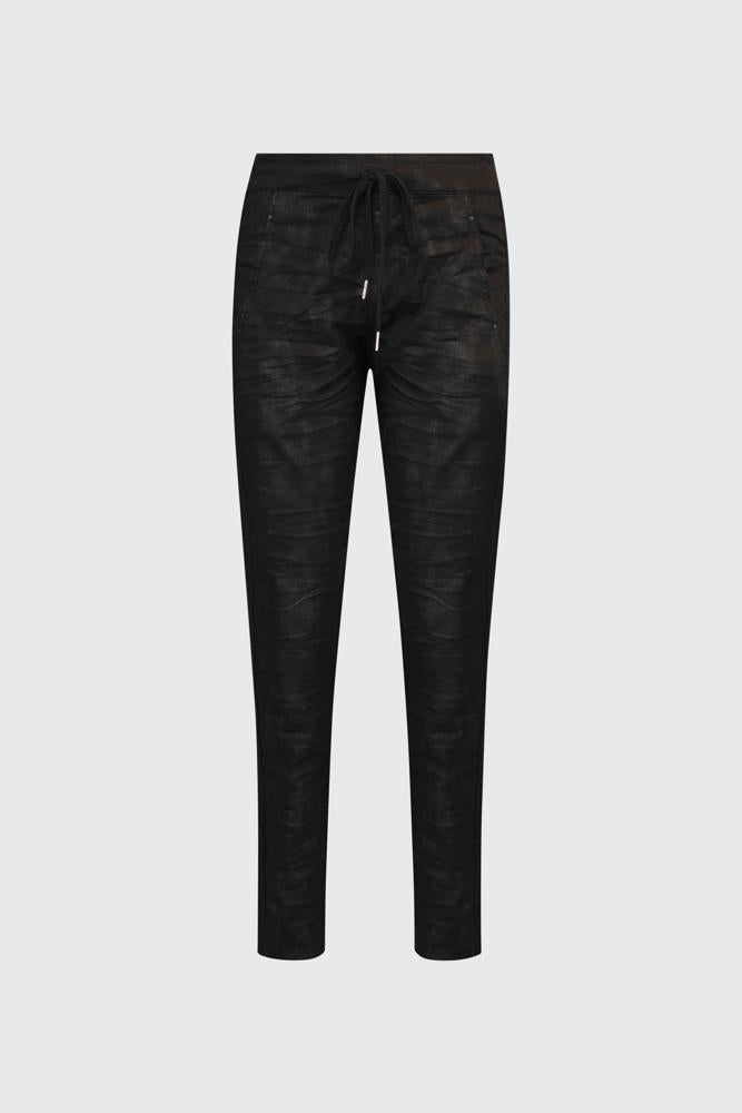 stijlvolle broek up130b met trendy accentelementen - Urban by Alembika