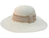 elegante beige zomerhoed met sierband - 00027999a - Alexandr&