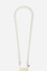 witte hars telefoonketting &