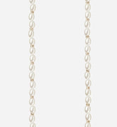 elegante parel telefoonketting met gouden accenten le312626 - La Coque Française