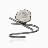 armband  met agaat steen "meteor" 304380 - Katerina Vassou