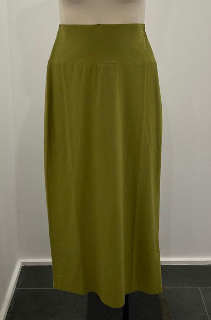 midi rok met hoge taille bl03jh - Neirami