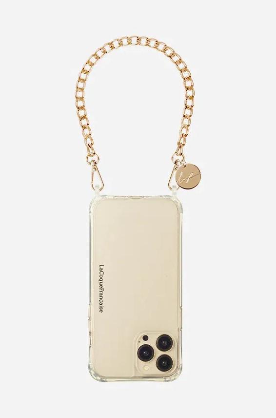 gouden schakel telefoonketting le314882 - La Coque Française