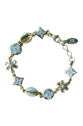 charmante sterren & bloemen bedelarmband - btsb48 - Sophie Goetsch