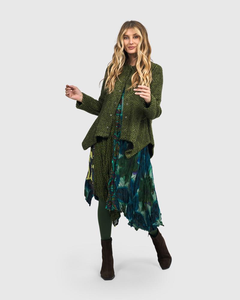 bohemian asymmetrische jurk met print ad505 - Alembika