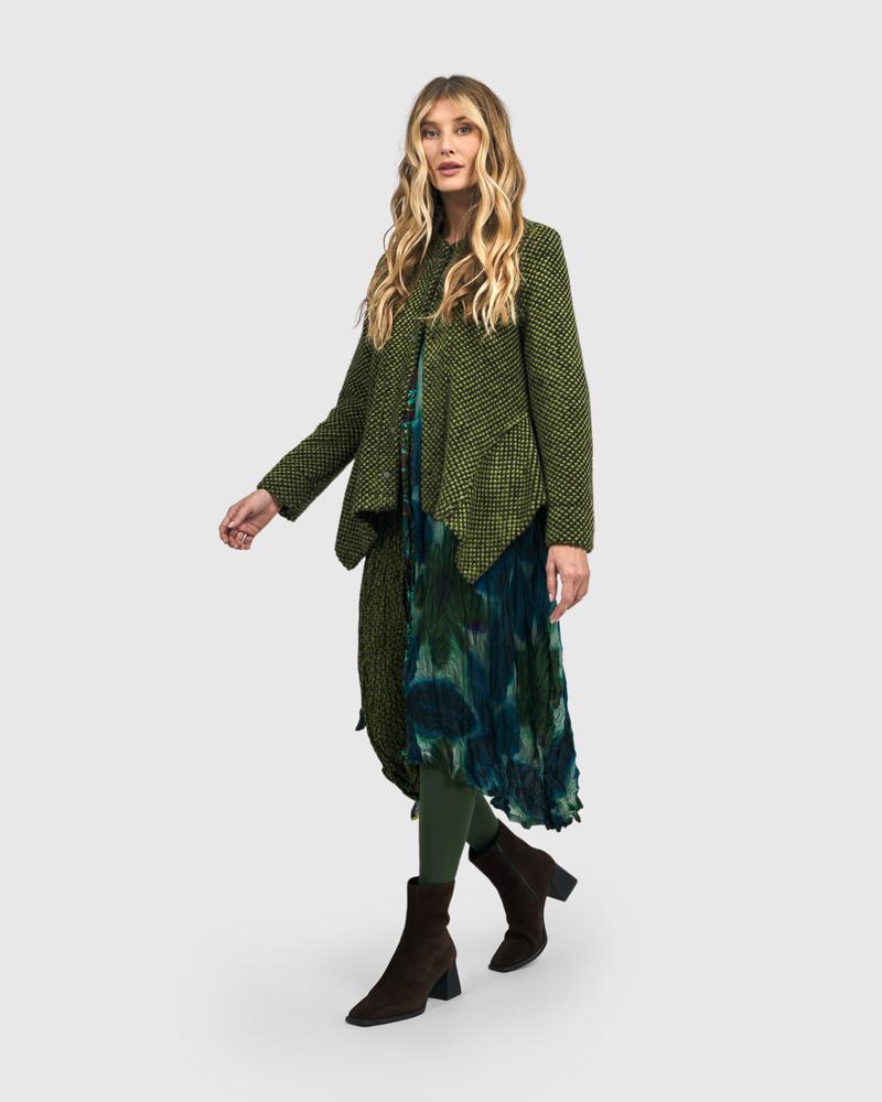 bohemian asymmetrische jurk met print ad505 - Alembika